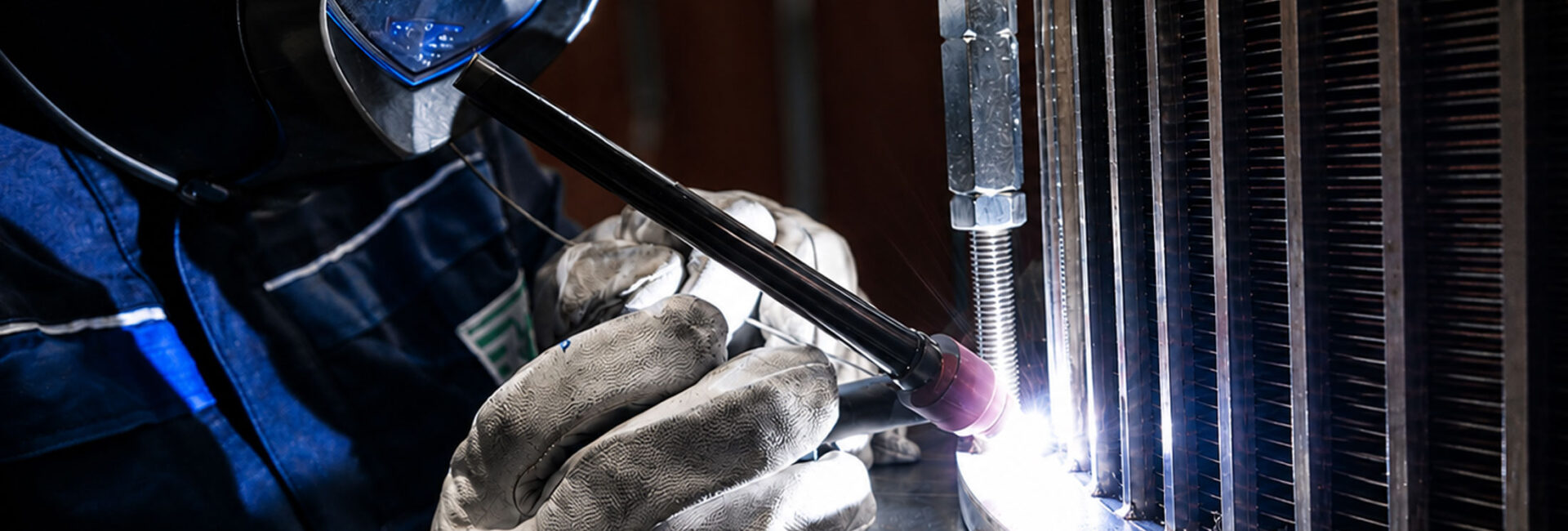 Certified Welding Quality According to ISO 3834-2 | STEINHAUS Employee Welding OPTIMA Slotted Screens